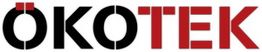 ÖKOTEK-Logo mit schwarzem und rotem Text auf weißem Hintergrund.