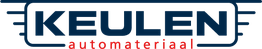 Logo van Keulen Automateriaal met blauwe en rode tekst.