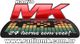 Logo da Rádio MK com "24 horas com você!" e site www.radiomk.com.br.