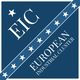 Logo blu con stelle bianche e scritte EIC e European Industrial Cluster.