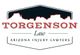 Torgenson Law logo with "Arizona Injury Lawyers" and red skyline silhouette.