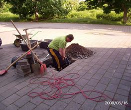 Sonnenschirmschuh