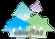 Logo mit bunten Häusern und dem Schriftzug "easyflat".
