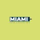 Logo reading "Miami House Cleaning Maid" on a lime green background.