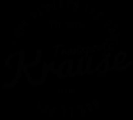 Rundes Logo mit dem Text "Transporte Krause, seit 2005, wir bewegen Ihr Gut".