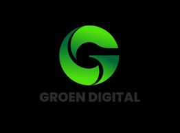 Green "G" logo with "GROEN DIGITAL" text below on a black background.