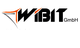 Logo mit Schriftzug "WIBIT GmbH" und abstraktem Design links.