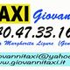 "Pubblicità Taxi Giovanni a Santa Margherita Ligure con contatti email e sito web."