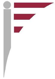Graues, stilisiertes "I" mit burgunderfarbenen, horizontalen Streifen am oberen rechten Rand.