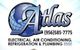 Atlas Services: Electrical, Air Conditioning, Refrigeration & Plumbing. Phone: (956) 585-7775.