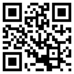 Ein QR-Code mit schwarzem Muster auf weißem Hintergrund.