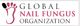 Logo of Global Nail Fungus Organization with foot graphic beside the text.