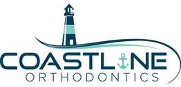 Coastline Orthodontics logo with a lighthouse and anchor motif.