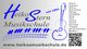 Heiko Stern Musikschule Logo mit Instrumenten und Website: www.heikosmusikschule.de. Seit 1994.