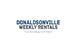 Donaldsonville Weekly Rentals logo with the tagline "Your Home Away From Home".