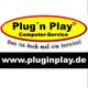 Logo mit Text: "Plug 'n Play Computer-Service" und "www.pluginplay.de".