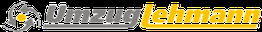 Logo von Umzug Lehmann mit grauem Text und gelbem Akzent.