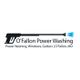 O'Fallon Power Washing logo with a spray gun graphic and location details in Missouri.