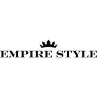 "Empire Style logo with black text and a small crown on top of 'Empire'."