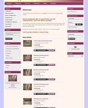 schreenshot von www.ds-handmade.de - ein Onlineshop auf Basis von xtcModified, Templatdesign und Shopmodul Anpassungen