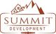 Logo of Summit Development with mountain and house graphics in brown.
