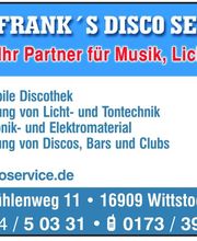 FRANKS DISCO SERVICE Logo
