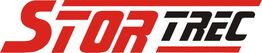 STORTREC-Logo in roten und schwarzen Buchstaben auf weißem Hintergrund.