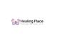 Logo with two spiral hands and text: "Healing Place Energy School LLC" in black.