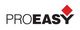 Logo mit Text "PROEASY" und einem roten Quadrat oberhalb des Buchstabens Y.
