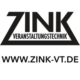 ZINK Veranstaltungstechnik Logo mit Website: www.zink-vt.de
