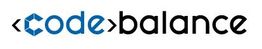 Logo mit dem Text „<code>balance“, wobei „code“ blau und „balance“ schwarz ist.