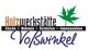 Logo mit Text: "Holzwerkstätte Voßwinkel" und grünem Ahornblatt.