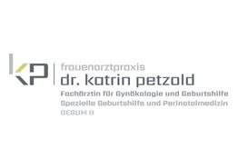 Logo der Frauenarztpraxis Dr. Katrin Petzold. Fachärztin für Gynäkologie und Geburtshilfe.