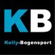 Logo mit "KB" und Text "Kelly-Bogensport" auf schwarzem Hintergrund.