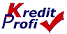Logo mit rotem "K", blauem "redit Profi" und rotem Häkchen rechts daneben.