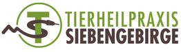Logo von Tierheilpraxis Siebengebirge mit stilisierter Schlange um grünes "T".