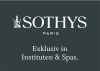 Logo von Sothys Paris, mit der Aufschrift "Exklusive in Instituten & Spas."