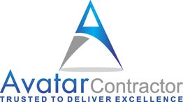 Avatar Contractor logo with motto: "Trusted to Deliver Excellence".
