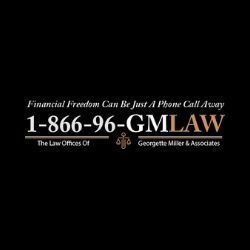 Law firm advertisement with phone number 1-866-96-GMLAW on a black background.