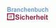 Logo mit Text "Branchenbuch IT Sicherheit" in blauer und roter Schrift auf weißem Hintergrund.