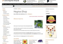 Webseite eines Online-Shops für Gesundheitsprodukte, mit Angeboten und Kategorienübersicht.