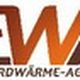 Logo der Erdwärme-Agentur mit den Initialen "EWA" in Rot und Orange.