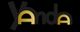 Texto estilizado que dice "Yanda" en negro y dorado sobre fondo negro.
