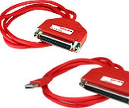 USB-AD, USB-PIO: analoge und digitale USB-Messsysteme hochkomprimiert im Sub-D Steckergehäuse