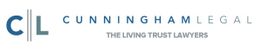 Logo: Cunningham Legal with "The Living Trust Lawyers" tagline.