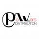 Logo avec le texte "Powers Distribution" en noir et rouge sur fond blanc.