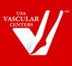 USA Vascular Centers logo in red and white featuring a stylized leg.
