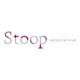 Logo van Stoop Advocatuur met grijze en paarse tekst op een witte achtergrond.