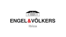 Logo de Engel & Völkers Ibiza con imagen de un edificio clásico en la parte superior.