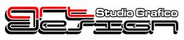 Logo con testo "Art Design Studio Grafico" in caratteri stilizzati rosso e nero su sfondo bianco.